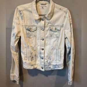 Women's Tie-Dye Denim Jacket